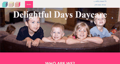 Desktop Screenshot of delightfuldaysdaycare.com